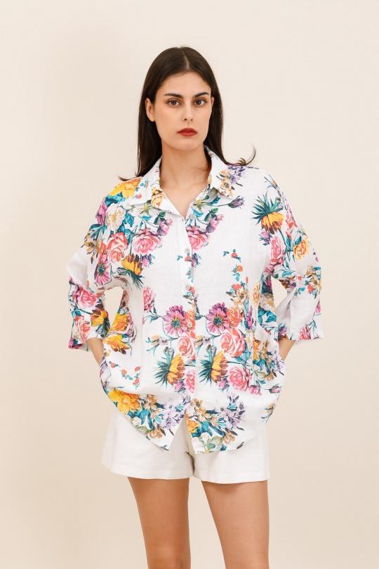 Camicie Donna White Lea & Luc 14831 Efashion Paris