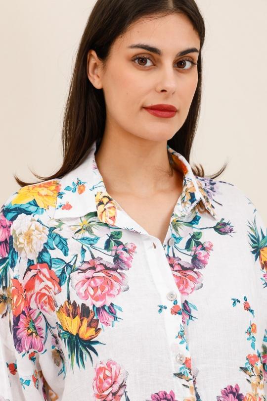 Camicie Donna White Lea & Luc 14831 Efashion Paris