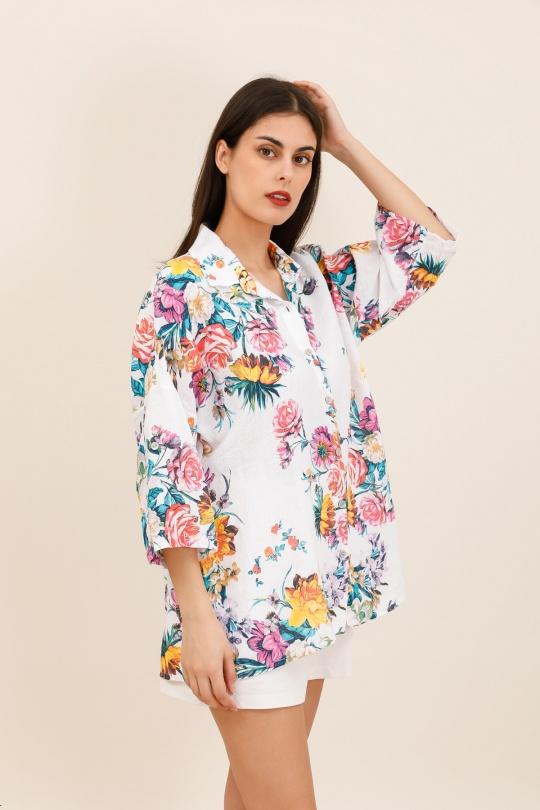 Camicie Donna White Lea & Luc 14831 Efashion Paris