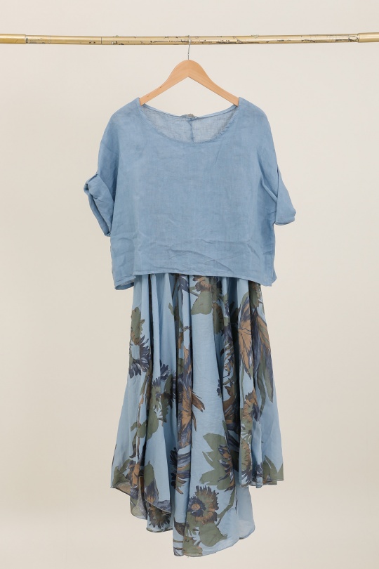 Ensembles Femme Bleu royal Lea & Luc 11918-6190 Efashion Paris