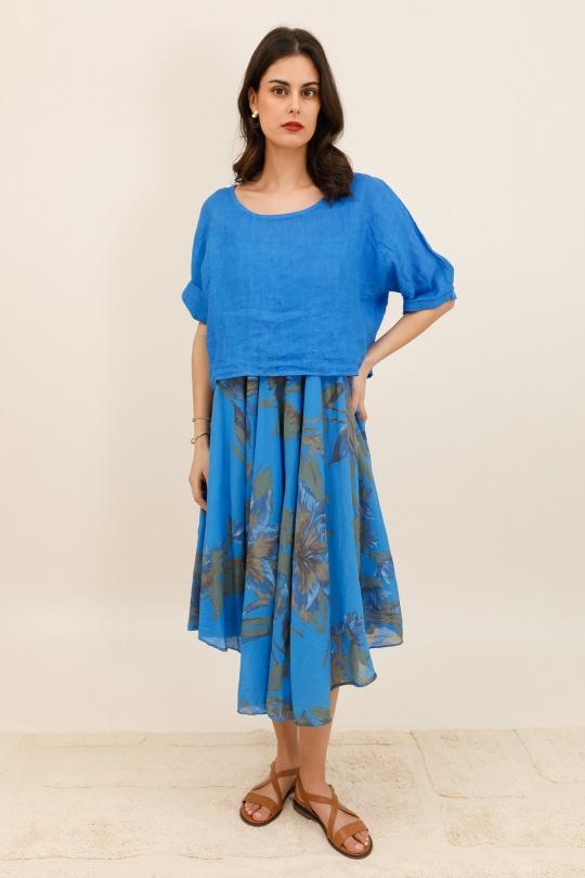 Ensembles Femme Bleu royal Lea & Luc 11918-6190 Efashion Paris