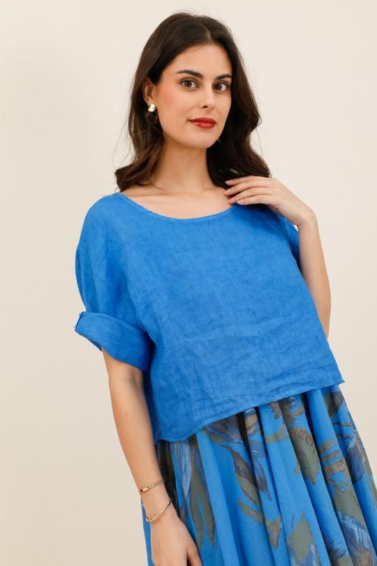 Ensembles Femme Bleu royal Lea & Luc 11918-6190 Efashion Paris