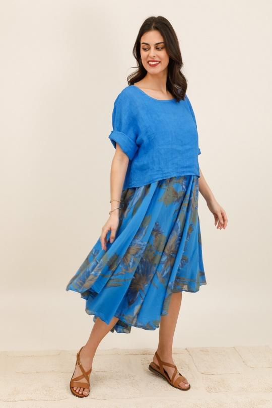 Ensembles Femme Bleu royal Lea & Luc 11918-6190 Efashion Paris