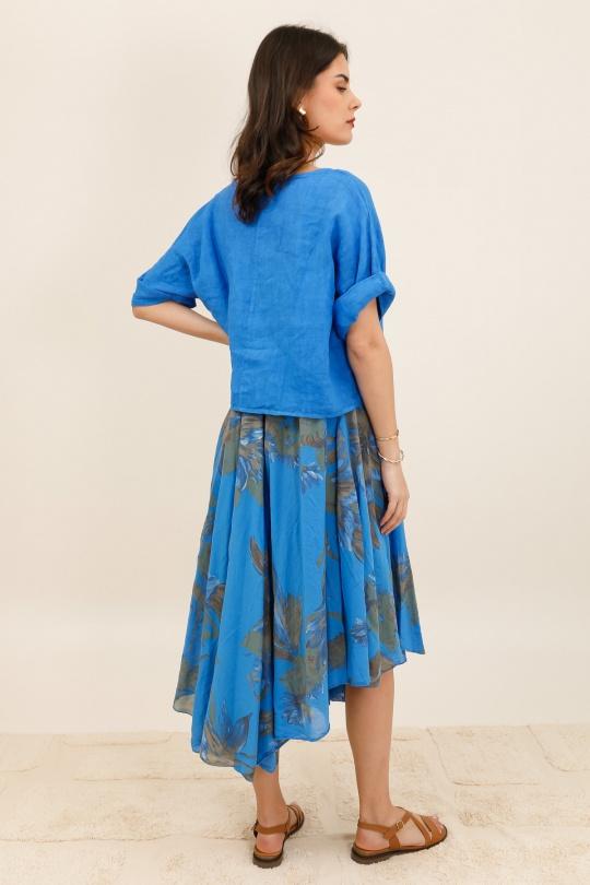 Ensembles Femme Bleu royal Lea & Luc 11918-6190 Efashion Paris