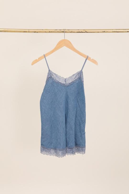 Débardeurs Femme Bleu ciel Lea & Luc 64030 Efashion Paris