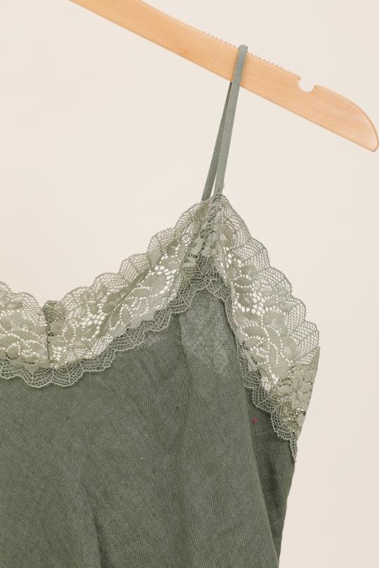 Canotte Donna Khaki Lea & Luc 64030 Efashion Paris