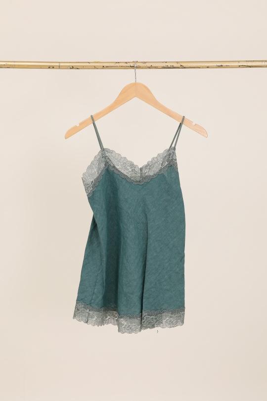 Débardeurs Femme Bleu ciel Lea & Luc 64030 Efashion Paris