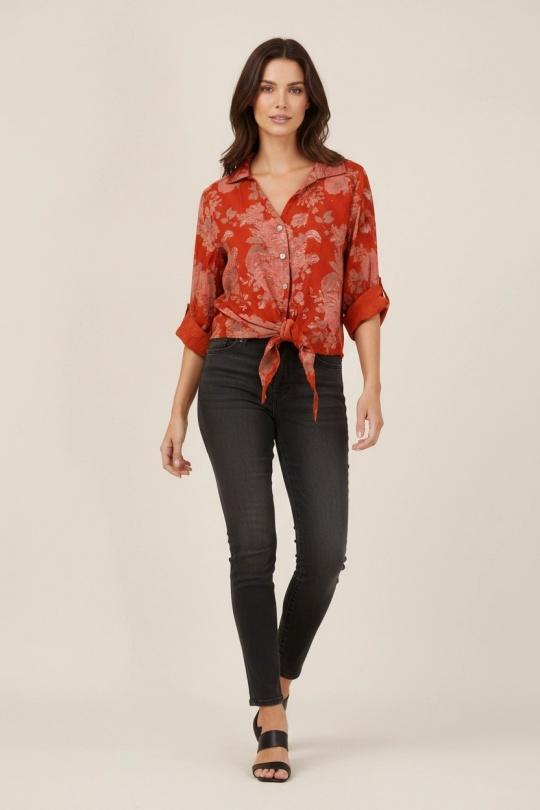 Chemises Femme Vert Avocat Lea & Luc 2202/1 Efashion Paris