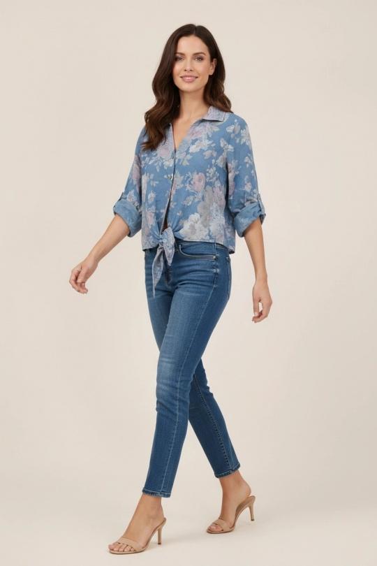 Chemises Femme Vert Avocat Lea & Luc 2202/1 Efashion Paris