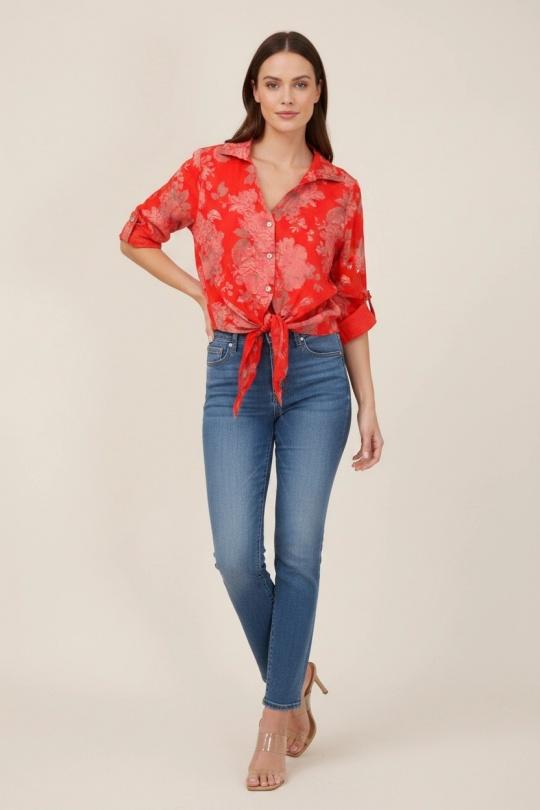 Chemises Femme Vert Avocat Lea & Luc 2202/1 Efashion Paris