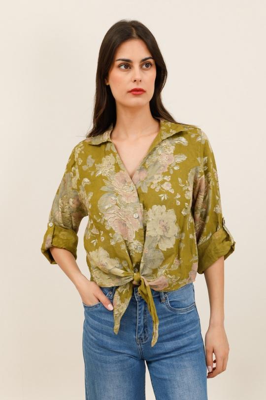 Chemises Femme Vert Avocat Lea & Luc 2202/1 Efashion Paris