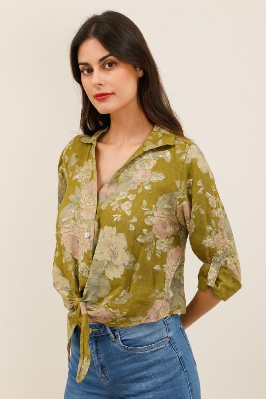 Chemises Femme Vert Avocat Lea & Luc 2202/1 Efashion Paris