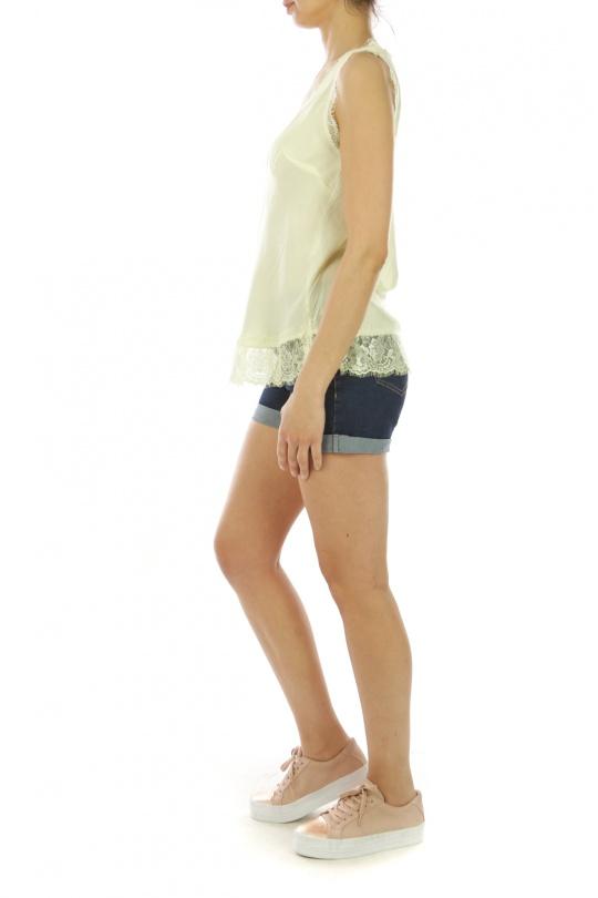 Tops Femme Bleu ciel Lea & Luc 6173N Efashion Paris