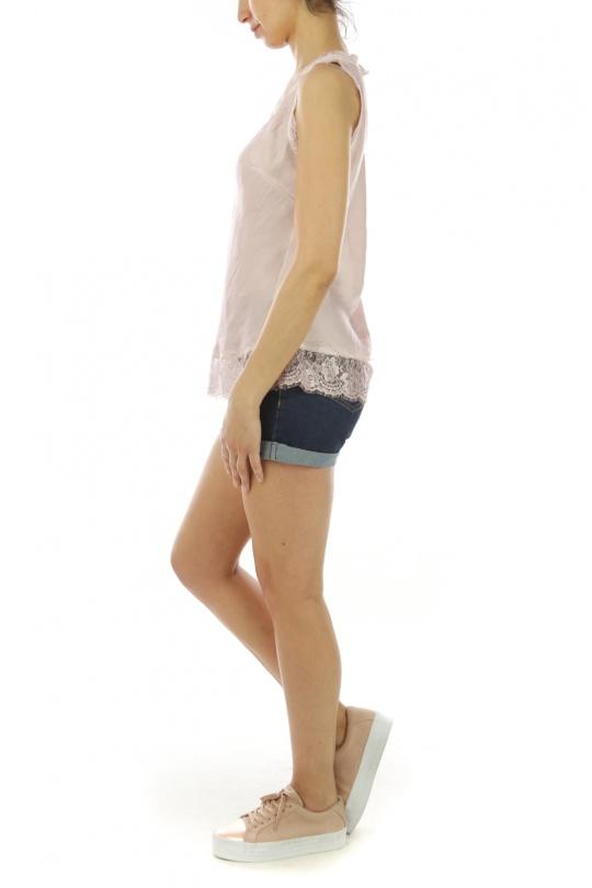 Tops Femme Bleu ciel Lea & Luc 6173N Efashion Paris