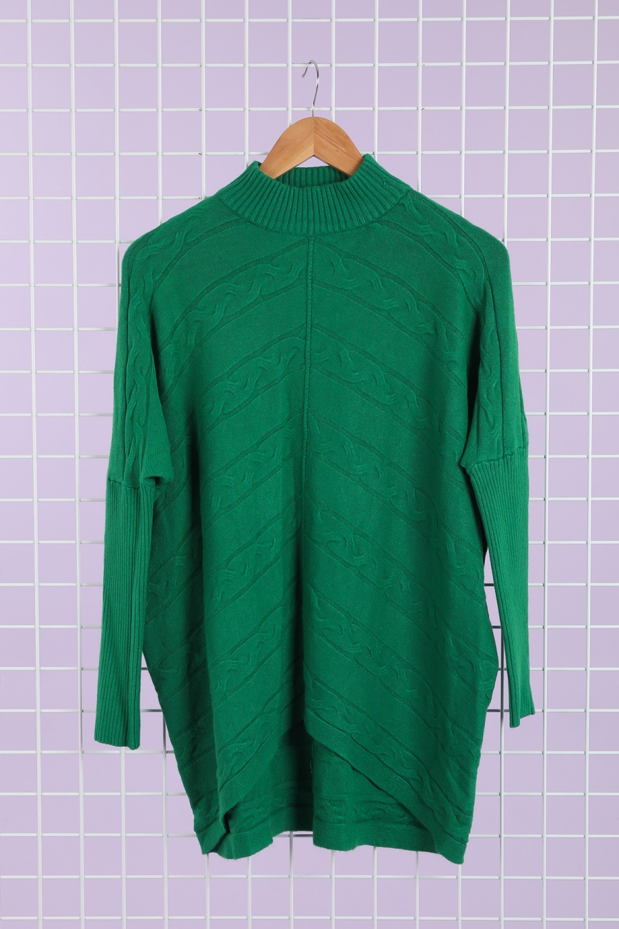 Jumpers Women Green Lea & Luc 8726 #c Efashion Paris