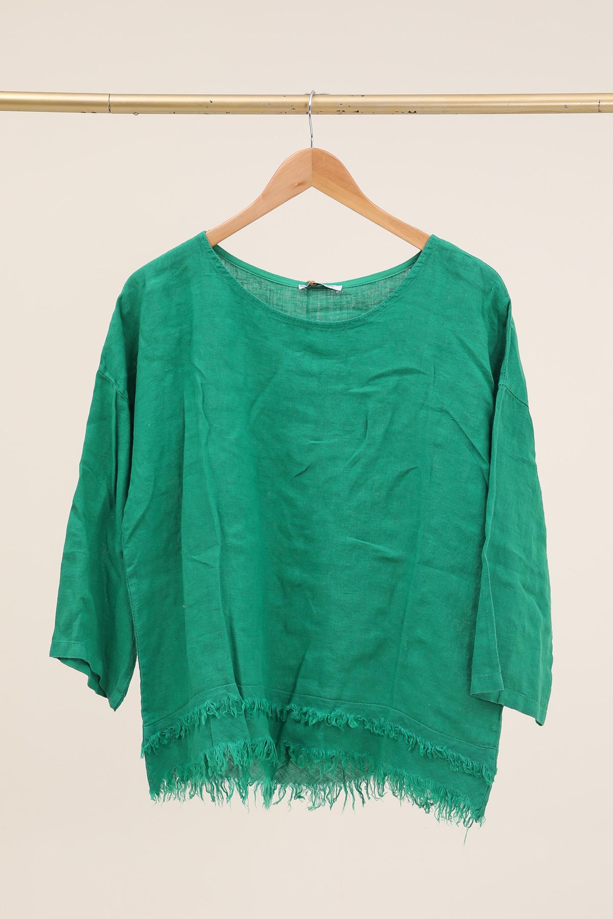 Blouses Femme Vert Lea & Luc 64341 #c Efashion Paris