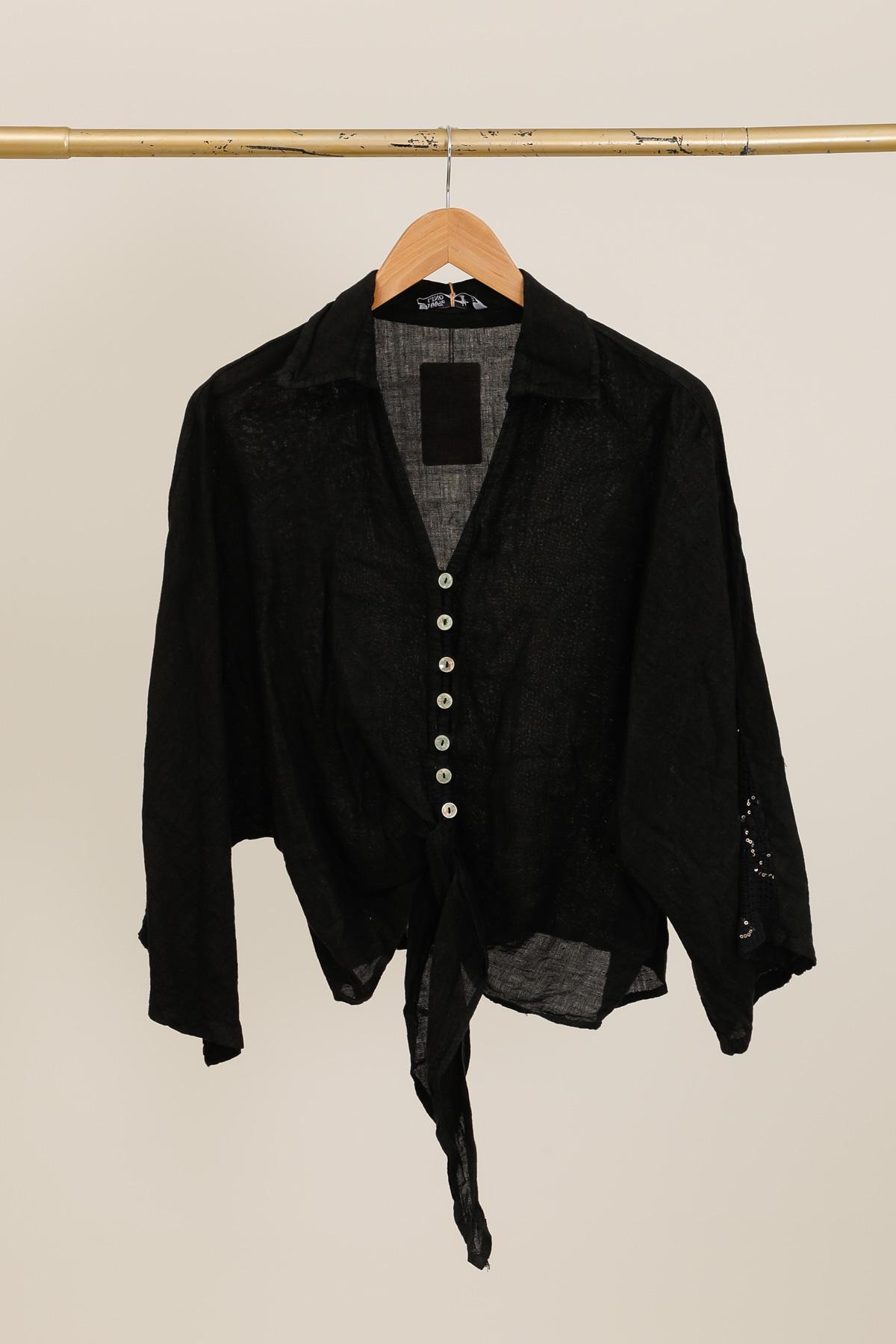 Camicie Donna Jean blue Lea & Luc 12183 #c Efashion Paris