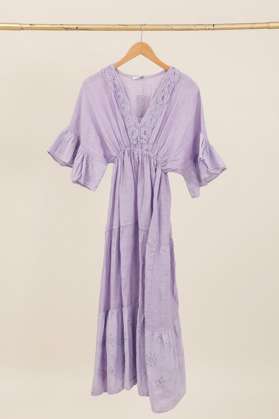 Abiti maxi Donna Sky blue Lea & Luc 72341 #c Efashion Paris