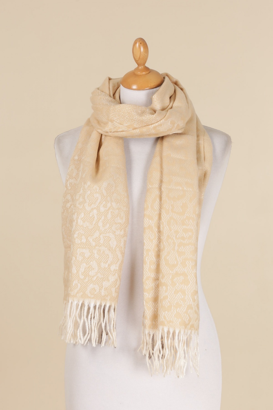 Scarves Accessories Beige H&L MODE ZY-03 #c Efashion Paris