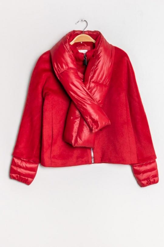 Doudounes Femme Rouge Attrait Paris AT8225 Efashion Paris