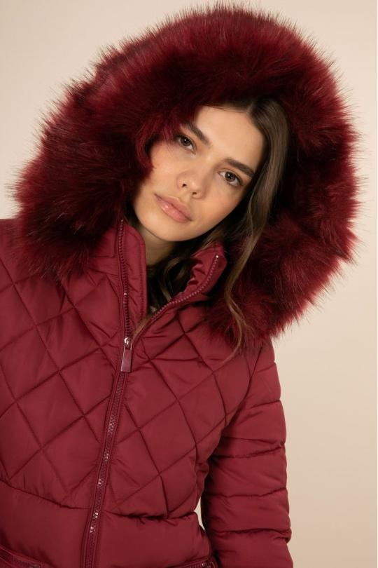 Doudounes Femme Jaune Attrait Paris AT8259 Efashion Paris