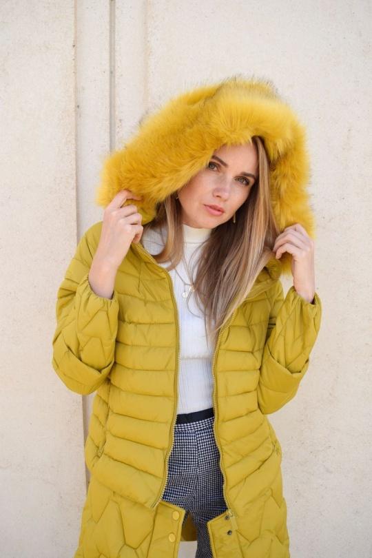 Doudounes Femme Rose Attrait Paris AT8268 Efashion Paris