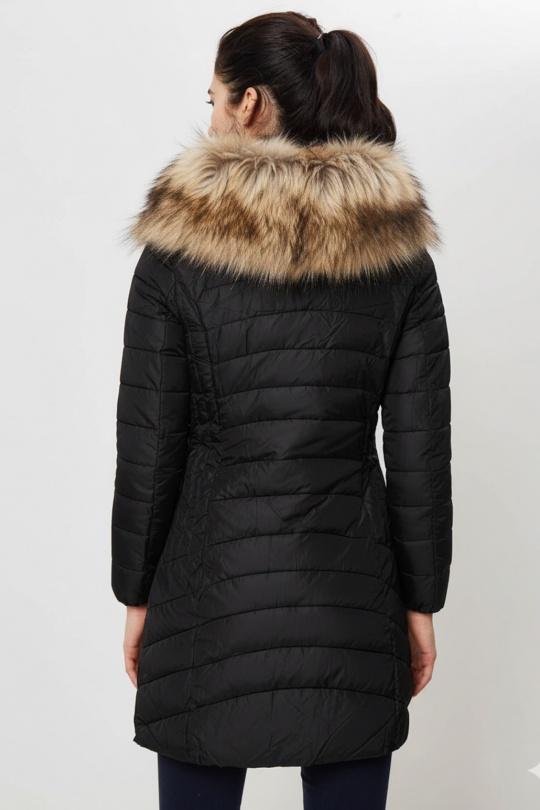 Doudounes Femme Bleu marine Attrait Paris AT8258A Efashion Paris