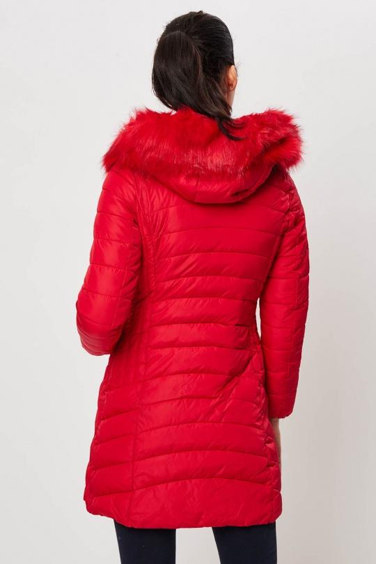 Doudounes Femme Bleu marine Attrait Paris AT8258A Efashion Paris