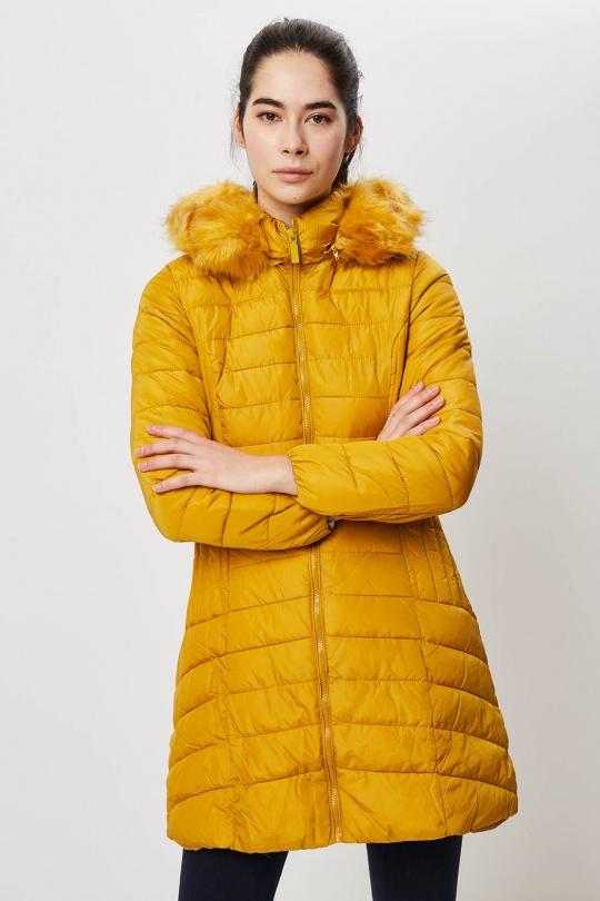 Doudounes Femme Bleu marine Attrait Paris AT8258A Efashion Paris