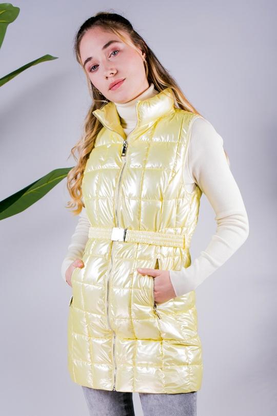 Doudounes Femme Jaune Attrait Paris AT8323B Efashion Paris