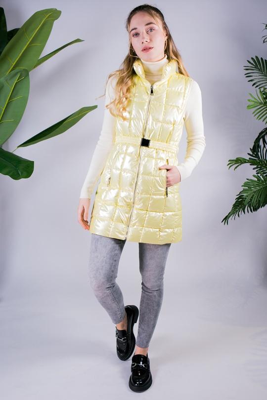 Doudounes Femme Jaune Attrait Paris AT8323B Efashion Paris