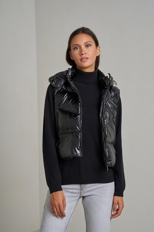 Doudounes Femme Bleu marine Attrait Paris AT8329B Efashion Paris