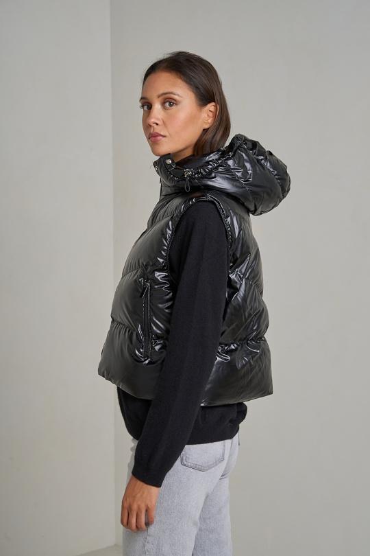 Doudounes Femme Bleu marine Attrait Paris AT8329B Efashion Paris