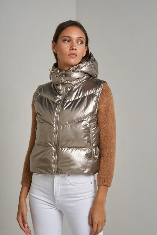 Doudounes Femme Bleu marine Attrait Paris AT8329B Efashion Paris