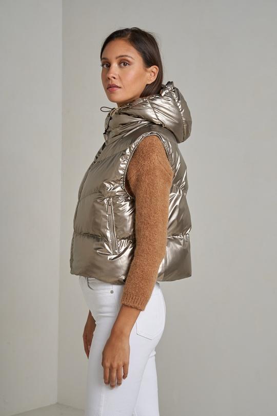 Doudounes Femme Bleu marine Attrait Paris AT8329B Efashion Paris