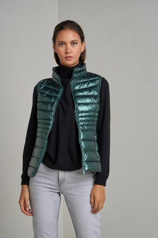 Doudounes Femme Argent Attrait Paris AT342B Efashion Paris