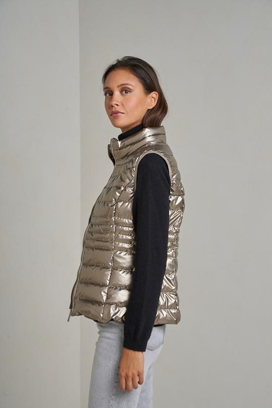 Doudounes Femme Argent Attrait Paris AT342B Efashion Paris
