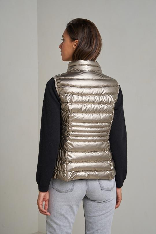 Doudounes Femme Argent Attrait Paris AT342B Efashion Paris