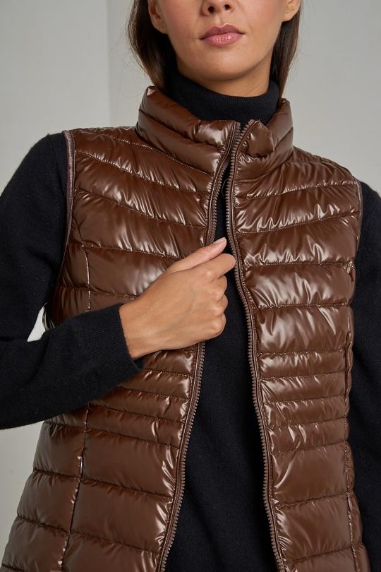 Doudounes Femme Argent Attrait Paris AT342B Efashion Paris