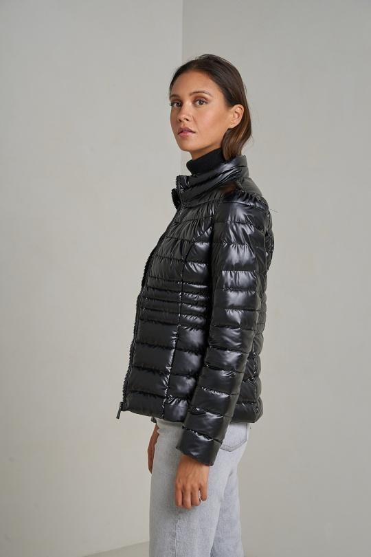 Doudounes Femme Chocolat Attrait Paris AT8089B Efashion Paris