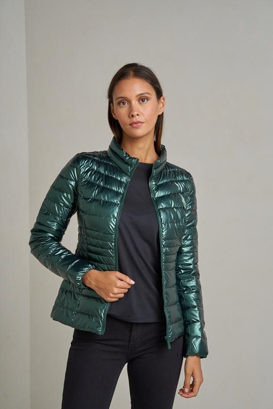 Doudounes Femme Chocolat Attrait Paris AT8089B Efashion Paris