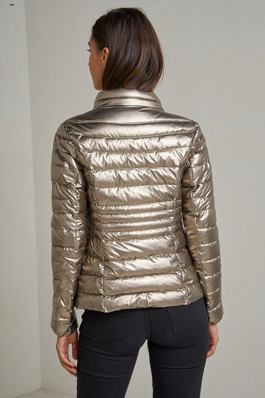 Doudounes Femme Chocolat Attrait Paris AT8089B Efashion Paris