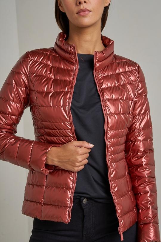 Doudounes Femme Chocolat Attrait Paris AT8089B Efashion Paris