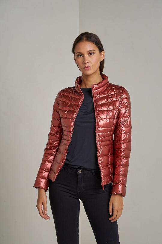 Doudounes Femme Chocolat Attrait Paris AT8089B Efashion Paris