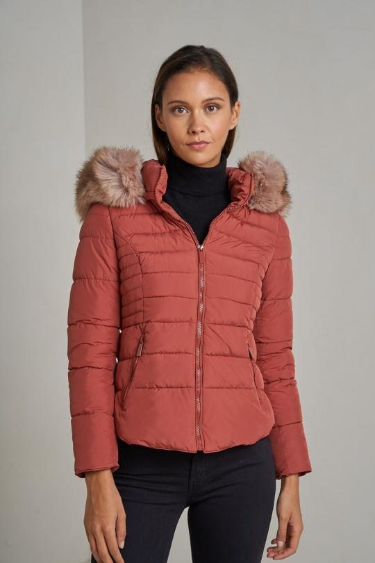 Doudounes Femme Beige Attrait Paris AT8232. Efashion Paris