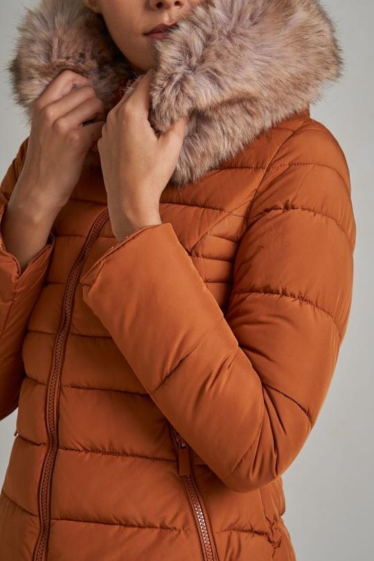 Doudounes Femme Beige Attrait Paris AT8232. Efashion Paris