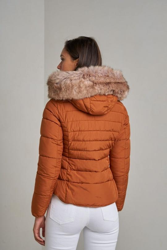 Doudounes Femme Beige Attrait Paris AT8232. Efashion Paris