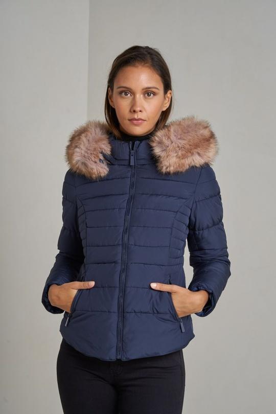 Doudounes Femme Beige Attrait Paris AT8232. Efashion Paris