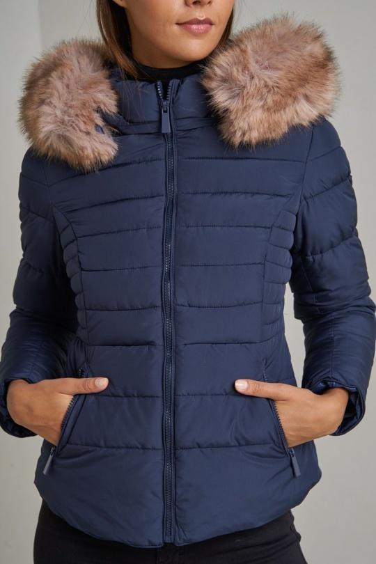 Doudounes Femme Beige Attrait Paris AT8232. Efashion Paris