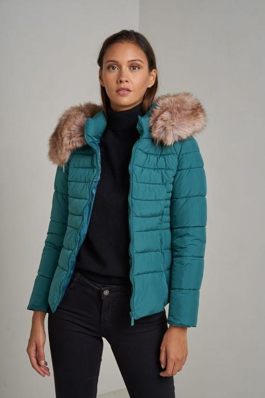 Doudounes Femme Beige Attrait Paris AT8232. Efashion Paris